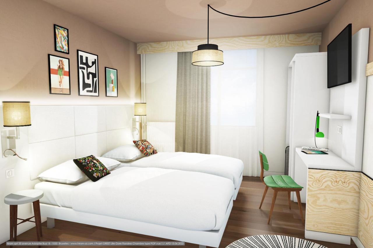Greet Hotel Lille Gare Flandres - Groupe Accor Zewnętrze zdjęcie
